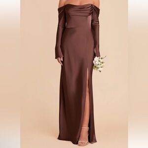 Birdy Grey Maya Dress in Chocolate Brown